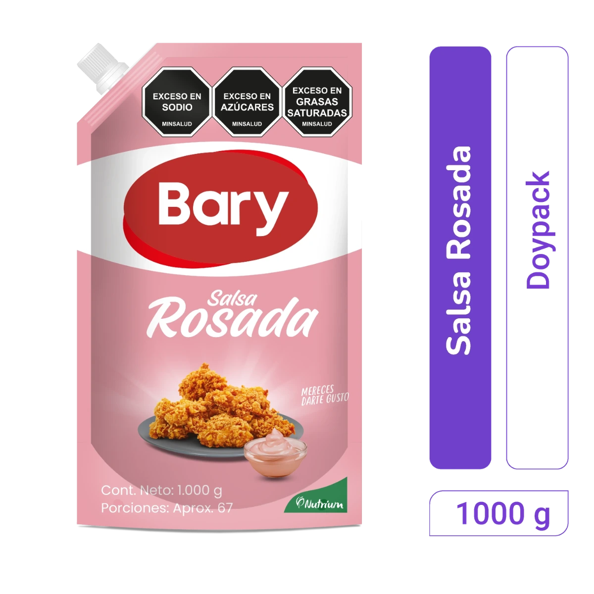 Salsa Rosada Bary doypack 1000 gr x 1 und