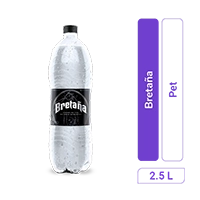 Soda Bretaña Pet 2.5 ltx 1 und