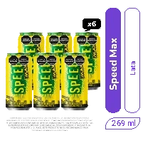 Energizante Speed Max lata 269 ml x 6 und