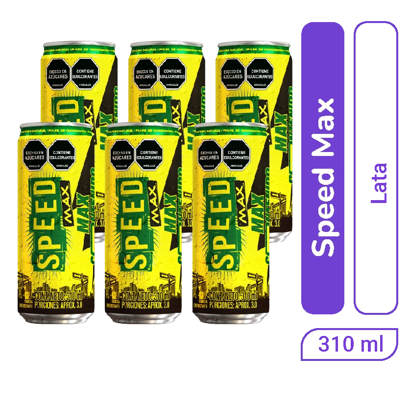 Energizante Speed Max lata 310 ml x 1 und