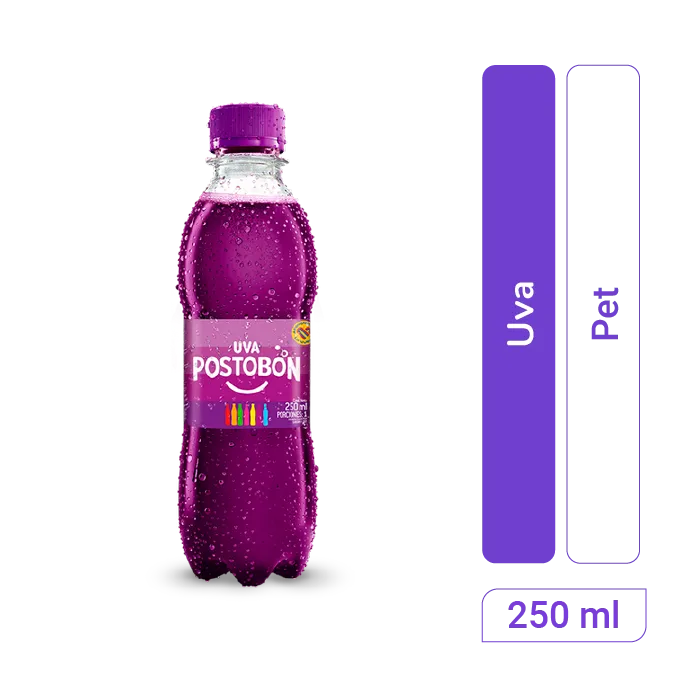 Uva Postobón pet 250 ml